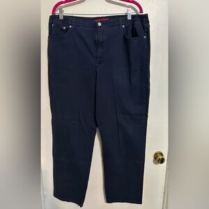 Gloria Vanderbilt Women’s Dark Blue Chinos